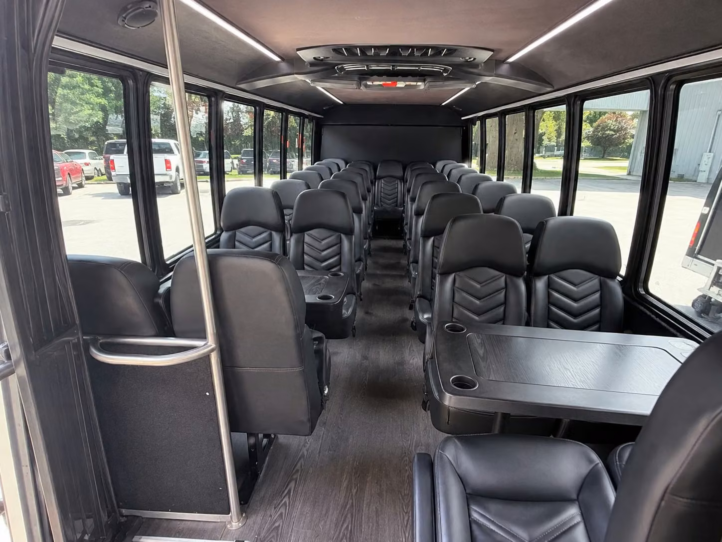 20 passenger minibus inside